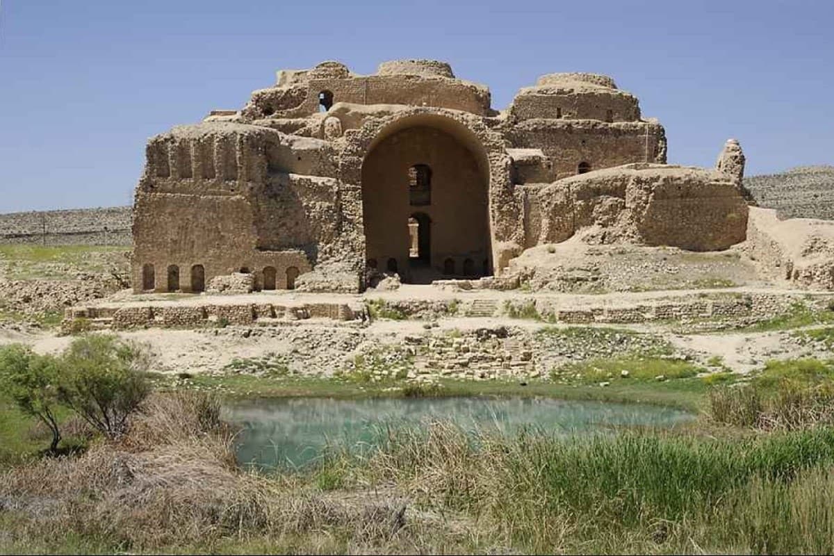 کاخ اردشیر بابکان سرسلسله‌ی دودمان ساسانی در پادشاهی ایران